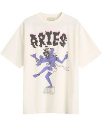 Aries - Faded The Destroyer T-Shirt - Lyst
