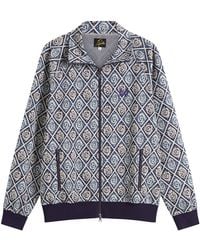 Needles - Poly Jacquard Track Jacket - Lyst