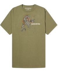 Maharishi - Embroided Sue-Rye Dragon T-Shirt - Lyst