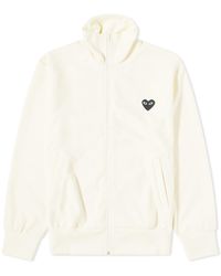 COMME DES GAR ONS PLAY Track Jacket black for Men Lyst
