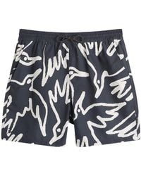 by Parra - Birds Fly Free Swim Shorts - Lyst
