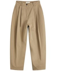 Studio Nicholson - Double Pleat Front Pant - Lyst