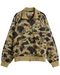 A Bathing Ape - 1St Camo Logo Track Jacket - Lyst