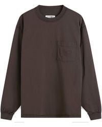 Maison Margiela - Mm6 Long-Sleeved Logo T-Shirt - Lyst