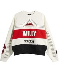 adidas - X Willy Chavarria Ny Ball Crew Sweat - Lyst