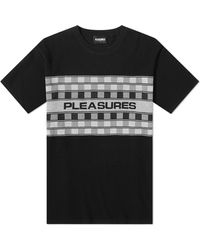 Pleasures - Check Knitted T-Shirt - Lyst