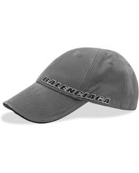 Balenciaga - Tilted Typo Cap - Lyst
