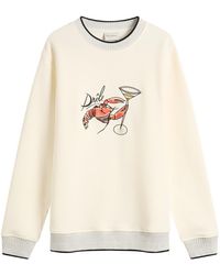 Drole de Monsieur - Drole De Monsieur Lobster Sweatshirt - Lyst