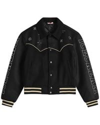 ICECREAM - Western Crystal Varsity Jacket - Lyst
