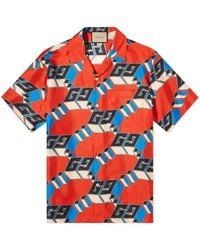 Gucci - Gg Game Big Vacation Shirt - Lyst