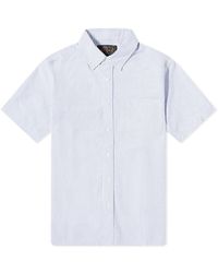 Beams Plus - Bd Candy Stripe Short Sleeve Shirt - Lyst