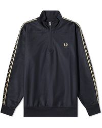 Fred Perry - Taped Half Zip Track Top - Lyst