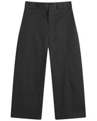 SAGE NATION - Welt Wide Leg Trouser - Lyst