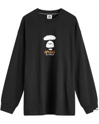Aape By A Bathing Ape - Aape Snake Camo Graffiti Long Sleeve T-Shirt - Lyst