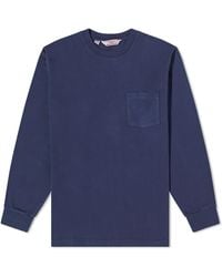 Battenwear - Long Sleeve Pocket T-Shirt - Lyst