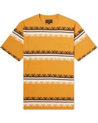 Beams Plus - Jacquard Stripe Pocket T-Shirt - Lyst