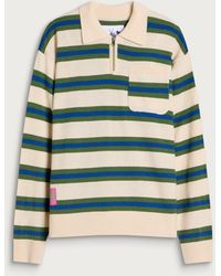 Ecstatic Research - Border Polo Knit - Lyst