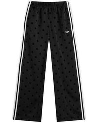 adidas - Polka Dot Firebird Wide Trackpants - Lyst