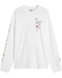 Damson Madder - Hotel Long Sleeve T-Shirt - Lyst