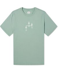 C.P. Company - 30/1 Jersey Relaxed Graphic T-Shirt - Lyst