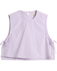 Stel - Side Tie Vest Top - Lyst