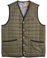 Drole de Monsieur - Reversible Quilted Polyamide Vest - Lyst