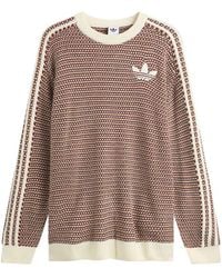 adidas - Knit Jumper - Lyst