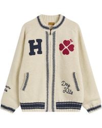 Human Made - Zip-Up Knit Cardigan - Lyst