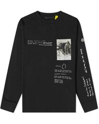 Moncler - Genius X Fragment Long Sleeve T-Shirt - Lyst
