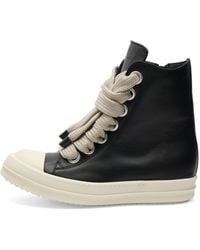 Rick Owens - Jumbo Lace High Top Sneakers - Lyst