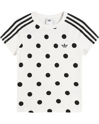 adidas - Polka Dot Cali T-Shirt - Lyst