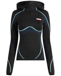 CASABLANCA - Hooded Seamless Top - Lyst