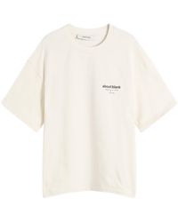 About Blank - Emblem T-Shirt - Lyst