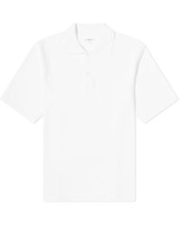 Lady White Co. - Lady Co. Interlock Two Button Polo Shirt - Lyst
