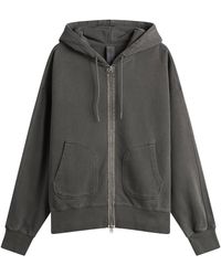 FRIZMWORKS - Og Pigment Dyed Zip Hoodie - Lyst