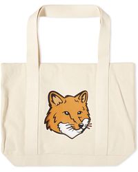 Maison Kitsuné - Fox Head Tote Bag - Lyst
