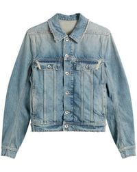 Rick Owens - Denim Trucker Jacket - Lyst