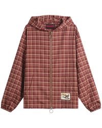 Pleasures - Mallard Plaid Zip Hoodie - Lyst