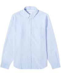Norse Projects - Algot Oxford Monogram Button Down Shirt - Lyst