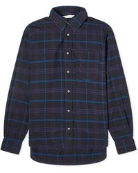 Norse Projects - Algot Relaxed Textured Check Shirt - Lyst