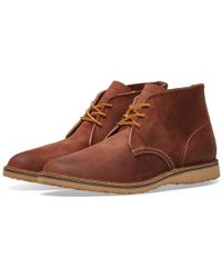 Red Wing Weekender Rough-out Leather Chukka Boots in Brown for Men - Lyst