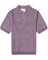 A Kind Of Guise - Ferrini Knit Polo Shirt - Lyst