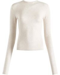 Skims - Cotton Jersey Long Sleeve T-Shirt - Lyst