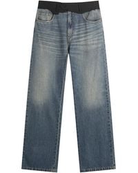 Maison Margiela - Mm6 Straight Leg Jeans - Lyst