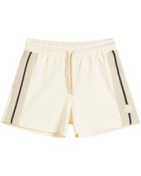 Moncler - Crochet Trim Sweat Shorts - Lyst
