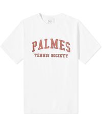Palmes - Ivan Collegate T-Shirt - Lyst