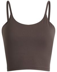 ADANOLA - Nylon Tank Bra Top - Lyst