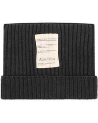Acne Studios - Koton Cotton Beanie - Lyst