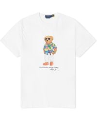 Polo Ralph Lauren - Beach Club Bear T-Shirt - Lyst