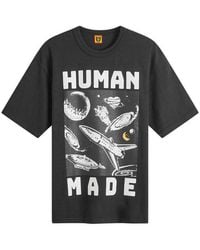 Human Made - Space Print T-Shirt - Lyst